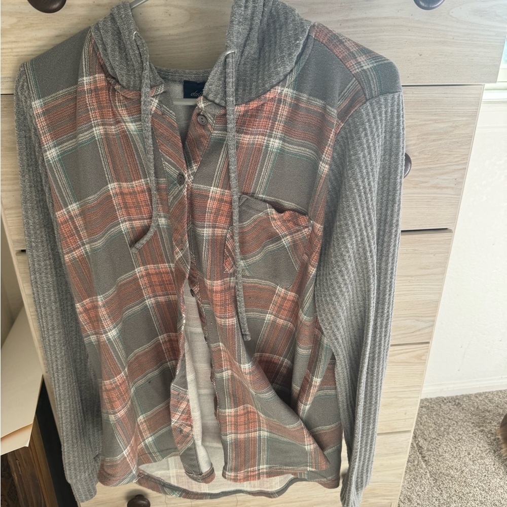 Cute day trip flannel